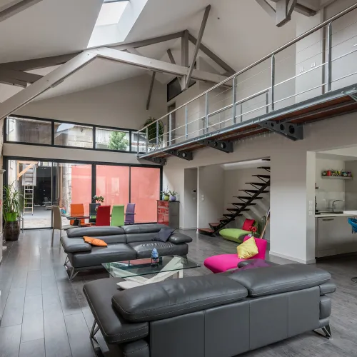 Loft dans un hangar